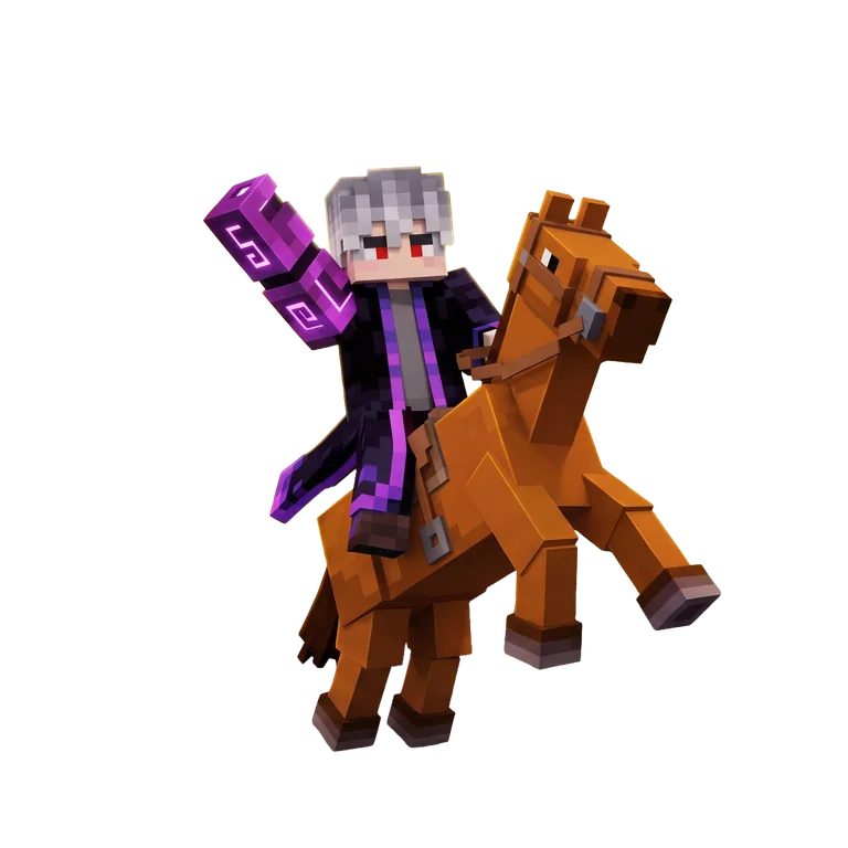 Render skin Zeraphine di atas kuda